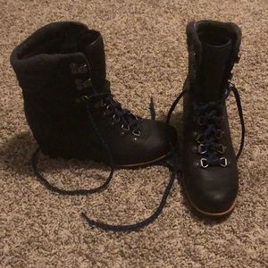Sorel wedge booties